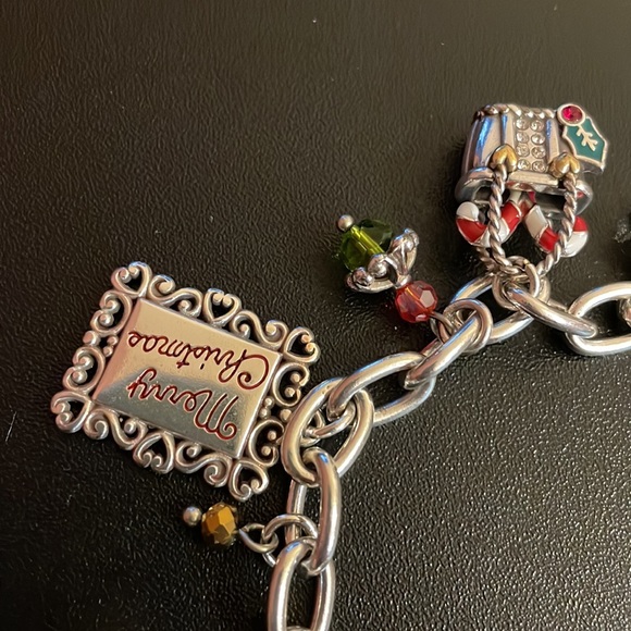 Brighton Yuletide Collection Holiday Christmas Charm Bracelet - Picture 5 of 14